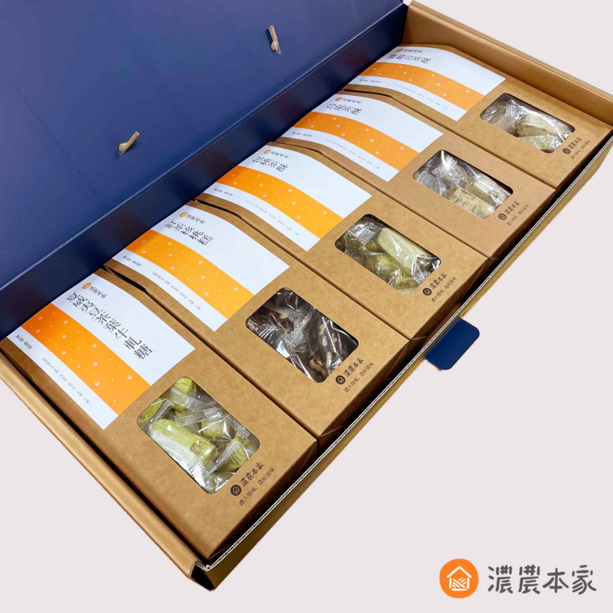 台灣味伴手禮推薦濃農本家台灣綜合茶點