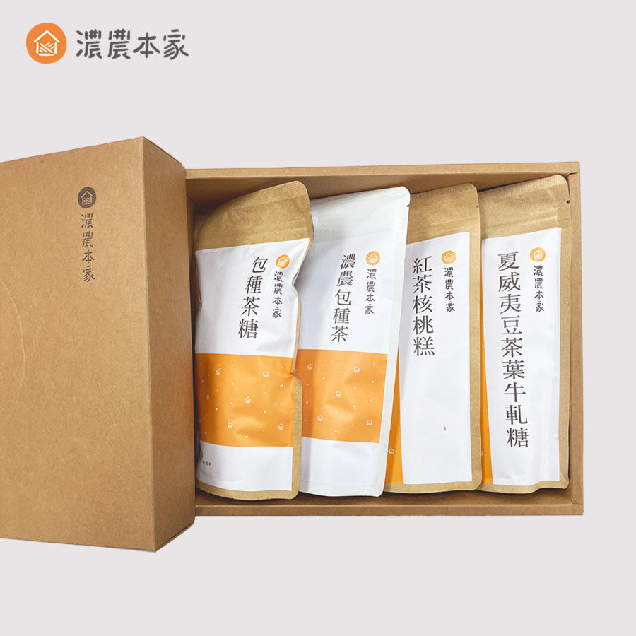 人氣過年禮盒推薦平價CP值高的台灣茶點禮盒4入組