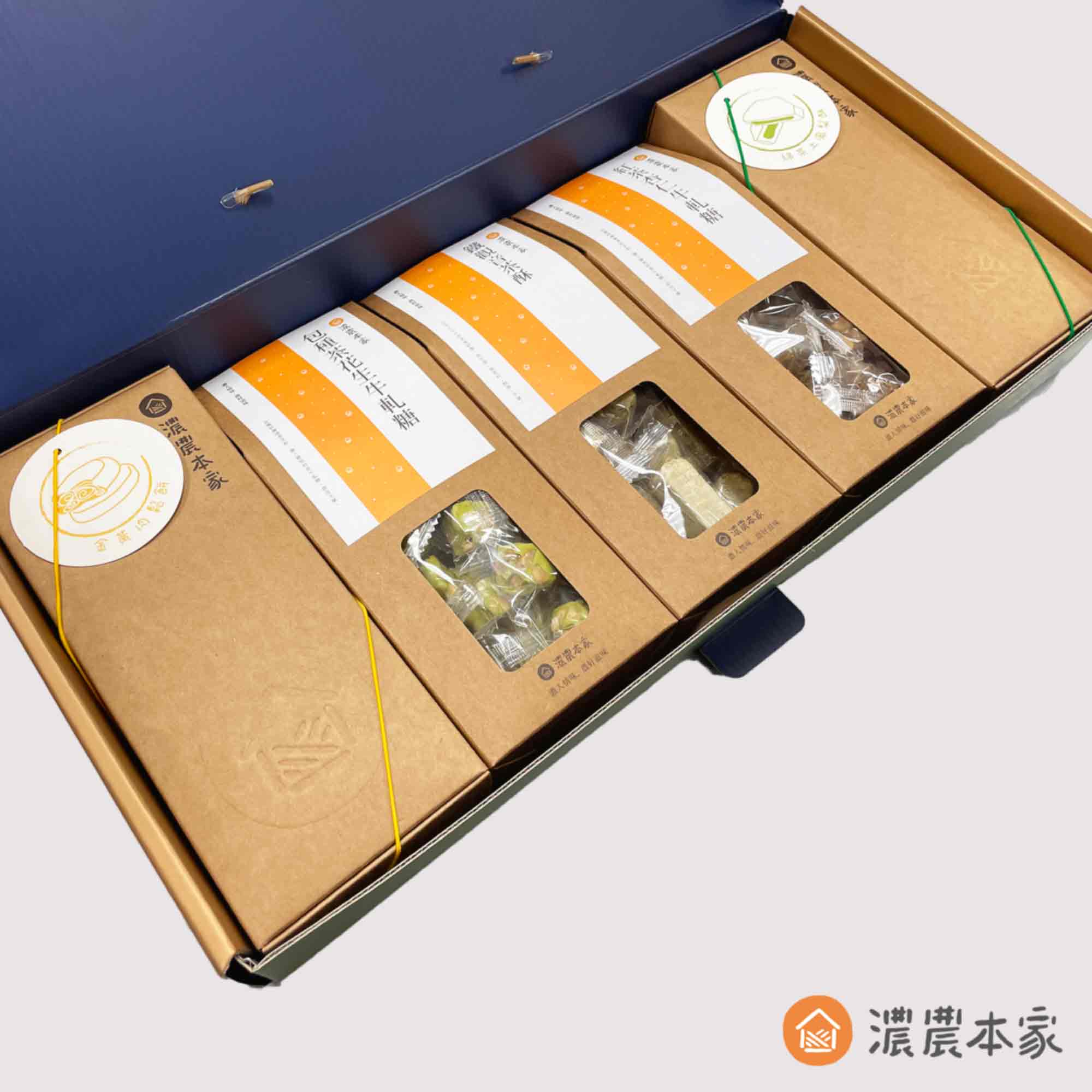企業送禮推薦濃農本家茶葉糕點禮盒