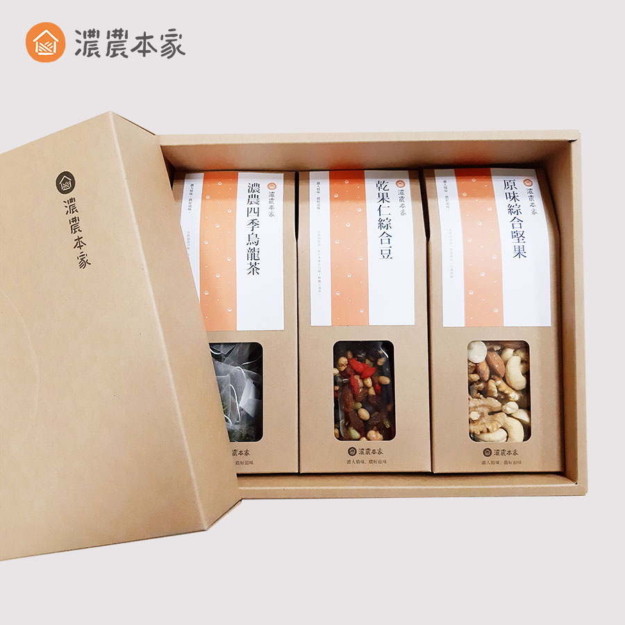 濃農本家堅果烏龍禮盒